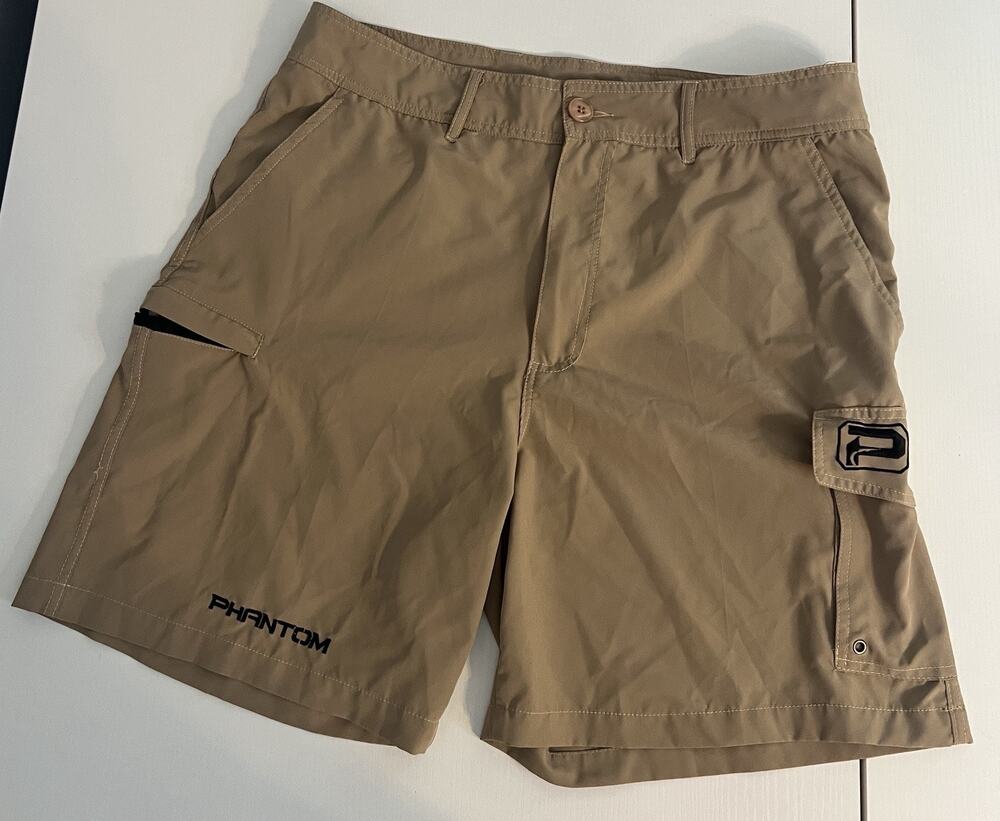 Phantom Outdoors Men's Multi Pocket Fishing Cargo Short 34